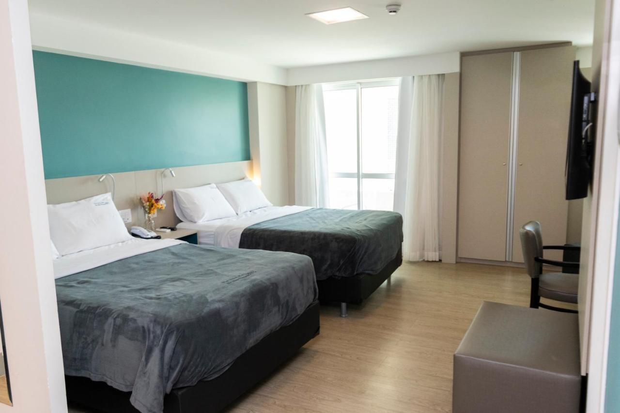 2703 Flat Beira Mar Av Boa Viagem Com Cozinha Aparthotel Recife Buitenkant foto