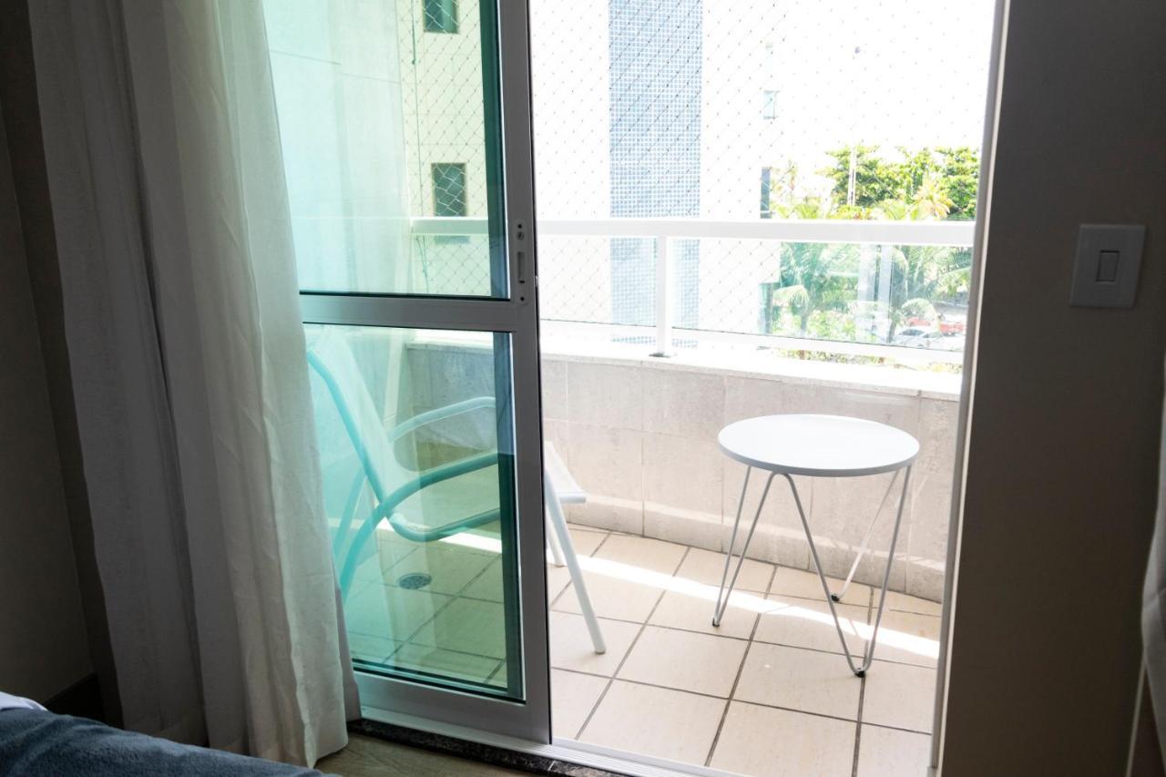 202 Flat Beira Mar Av Boa Viagem Com Cozinha Aparthotel Recife Buitenkant foto